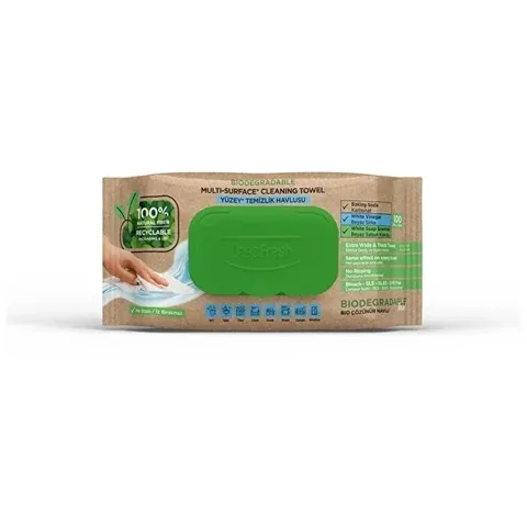 Deep Fresh Biologisch Abbaubare Reinigungstücher - 100 Stück