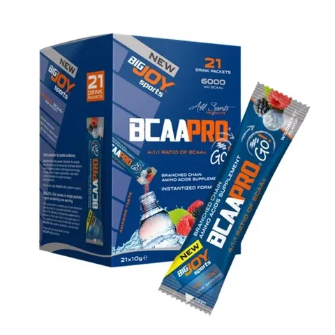 Bigjoy Sports BCAA Pro Go 4.1.1 Waldfrüchte 10g