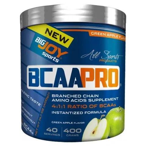 Bigjoy BCAA Pro 4.1.1 Grüner Apfel 400g - Energie & Regeneration