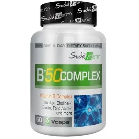 Suda Vitamin B-50 Complex 60 Herbal Capsule