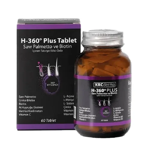 Hair 360 Plus: Biotin & Sägepalme für gesundes Haarwachstum