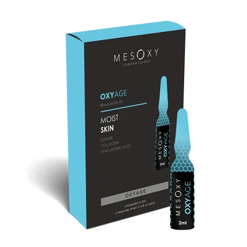 Сыворотка для увлажнения кожи Mesoxy Oxyage 6 x 2 мл