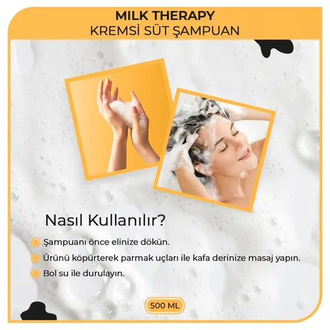 Morfose Milk Therapy Shampoo 500 ml