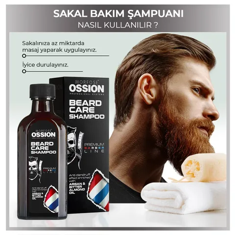 Morfose Ossion Men Beard Shampoo 100 ml