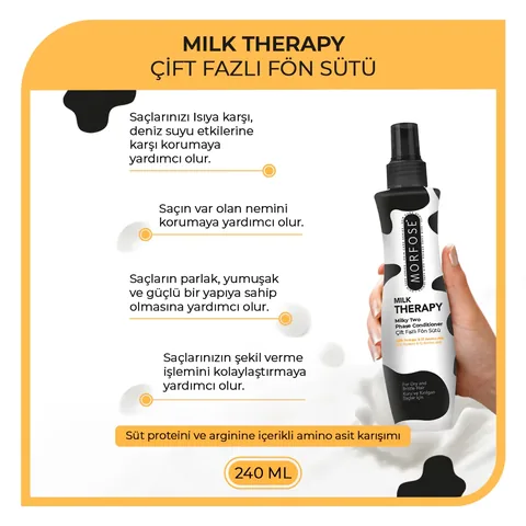 Morfose Dual Phase Blow Dry Spray Milk Therapy 240 ml