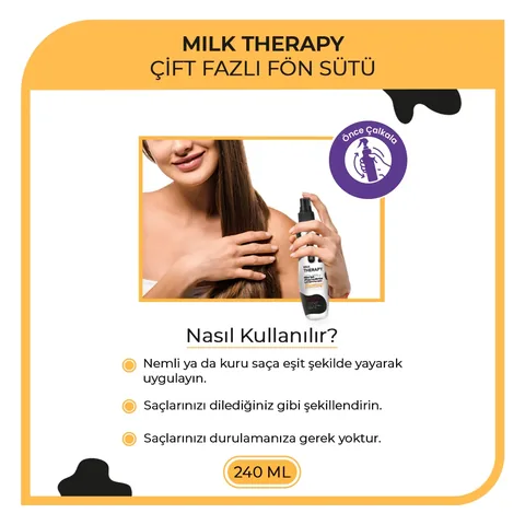 Morfose Dual Phase Blow Dry Spray Milk Therapy 240 ml