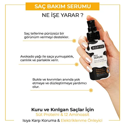 Morfose Milk Therapy Keratin Hair Serum 100 ml