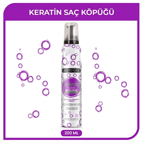 Morfose Keratin Hair Mousse 200 ml