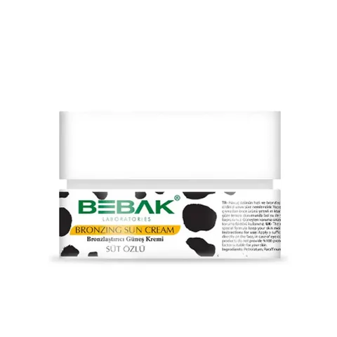 Bebak Milchbräunungscreme - Bräunend & Feuchtigkeitsspendend 100ml