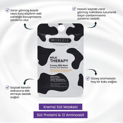 Маска для волос Morfose Milk Therapy 25 мл