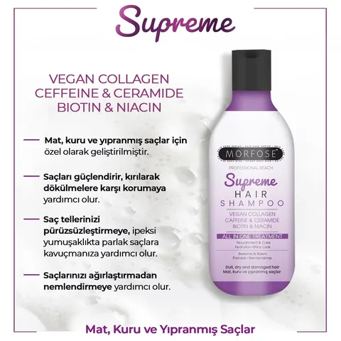 Morfose Hair Shampoo Supreme 300 ml