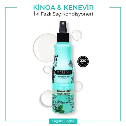 Morfose Quinoa Hemp Dual Phase Blow Dry Water 220 ml