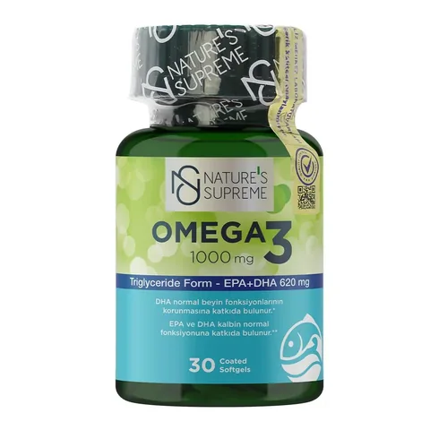 Omega 3 Fischöl 1000 mg von Nature's Supreme