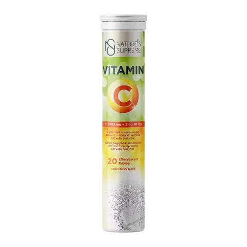 Vitamin C + Zink Brausetabletten 20 Stück