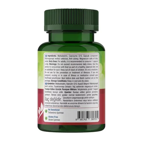 Nature's Supreme Coenzyme Q10 100 mg 30 capsules