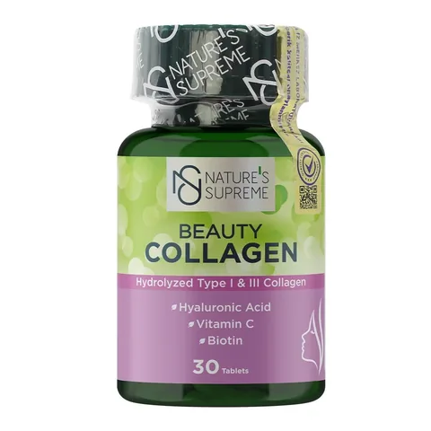 Kollagen Tabletten mit Hyaluronsäure von Nature's Supreme