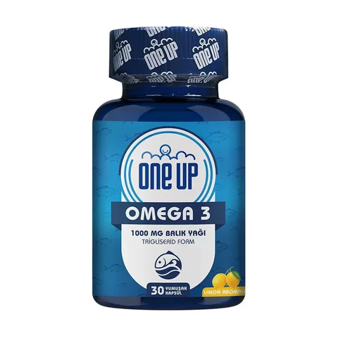One Up Omega 3 1000 mg - EPA & DHA Weichkapseln für die Herzgesundheit