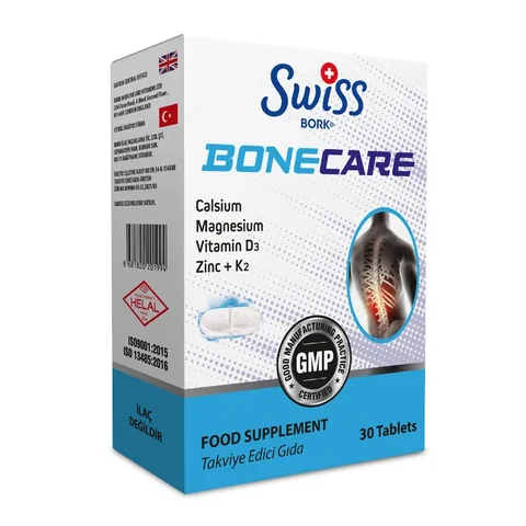 Swiss Bork Bonecare Food Supplement 30 Tablet