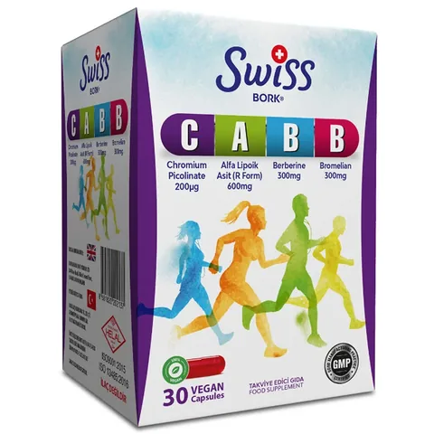 Swiss Bork Cabb Food Supplement 30 Capsules