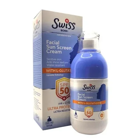 Солнцезащитный крем для лица Swiss Bork Anti-spot SPF 50+ 100 мл