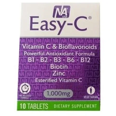 Natrol مكمل غذائي ناترول إيزي-سي 1000 مجم، 10 أقراص
