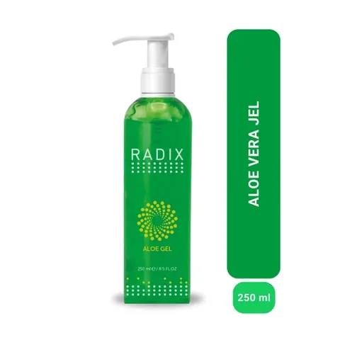 Radix Aloe Vera Gel 250ml - Beruhigende Feuchtigkeitspflege & Hautpflege