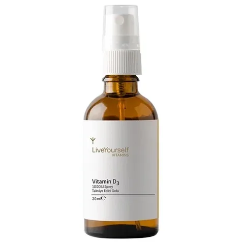 LiveYourself Vitamin D3 Spray 1000 IU