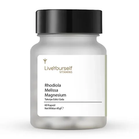LiveYourself Rhodiola Balsam Vitamine - 60 Kapseln