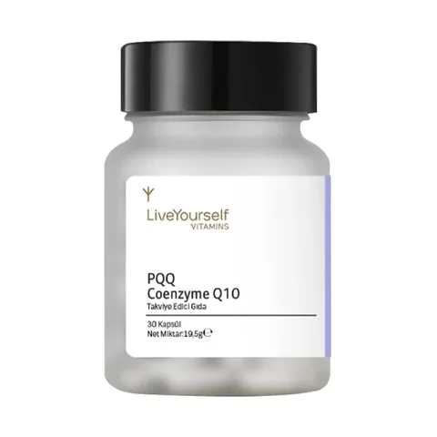 Liveyourself Pqq Coenzyme Q10 food Supplement 30 capsules