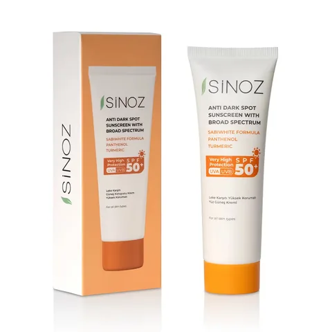 Солнцезащитный крем Sinoz от пигментации SPF 50+ 50 мл