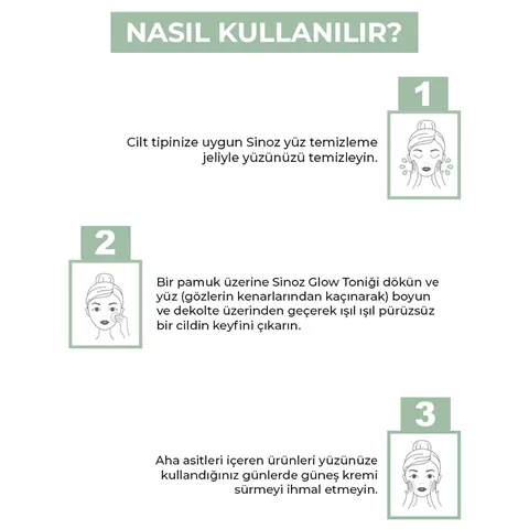 Sinoz Glow Tonic 5% Glykolsäure Radiance Booster Tonic