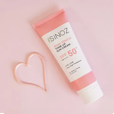 Sinoz SPF50+ Tone-Evening PA++++ Pink Sunscreen 50 ml