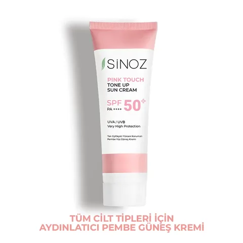Sinoz SPF50+ Tone-Evening PA++++ Pink Sunscreen 50 ml