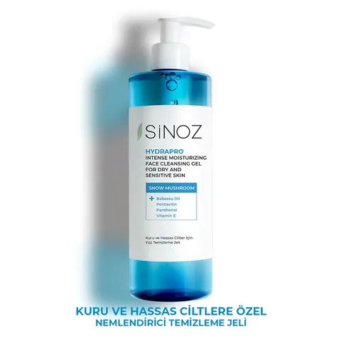 Гель для умывания Sinoz Hydrapro для сухой и чувствительной кожи 400 мл
