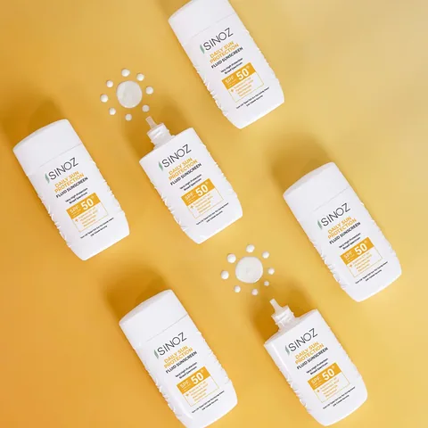 كريم واقي شمس سائل للاستخدام اليومي SPF 50 بحجم 50 مل من سينوز Sinoz