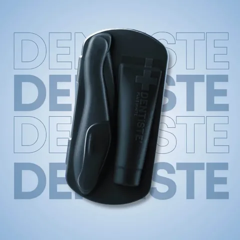Dentiste مجموعة العناية بالفم للسفر من دينتيست بوكيت برو، أزرق داكن