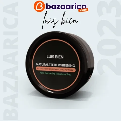 Luis Bien مسحوق تنظيف الأسنان بالكربون المنشط من لويس بيان