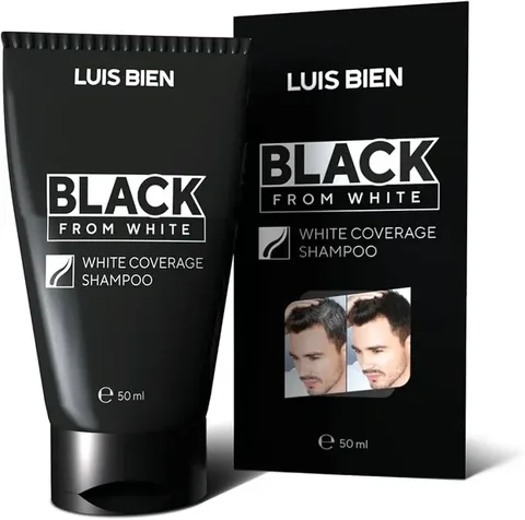 Luis Bien شامبو لويس بيان بلاك فروم وايت 50 مل