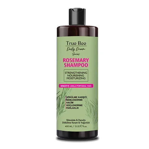 True Bee Rosmarin Komplex Shampoo für Volumen & Haarwachstum 400ml