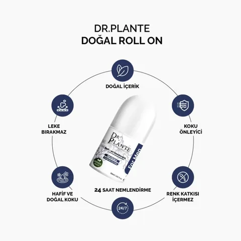 Dr. Plante Natural Roll On 50 ml - Men