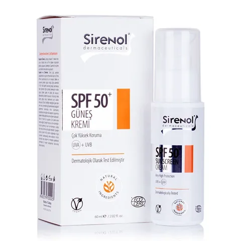 Солнцезащитный крем с минералами SPF 50 на основе гамамелиса 60 мл от Sirenol