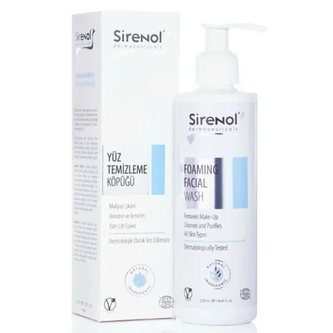 Пена для умывания лица Sirenol 250 мл