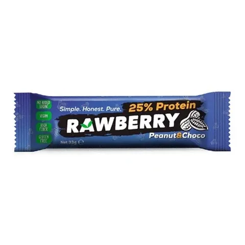 Rawberry Protein Choko Riegel - Erdnuss Snack