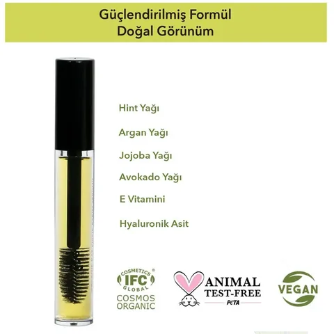 Ecowera Augenbrauen- und Wimpernserum - Pflegende Pflege 6ml