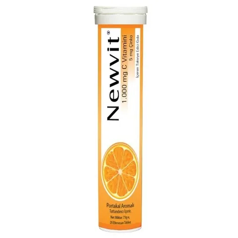 Newvit Vitamin C Nahrungsergänzung - 1000 mg