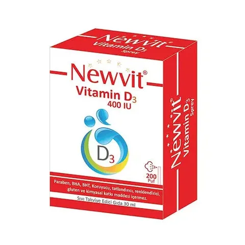 Newvit Vitamin D3 400 iu 30 ml