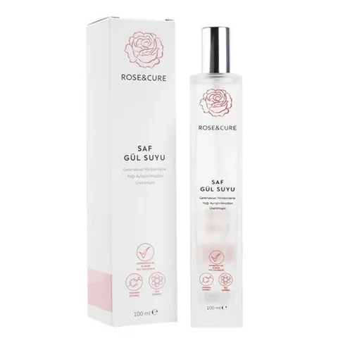RoseAndCure Rosenwasser 100ml - Reine hydratisierende Essenz