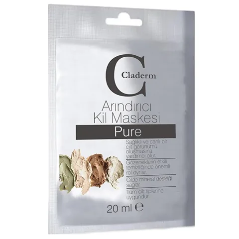 Claderm Purifying Clay Mask With Pure Content 20 ml
