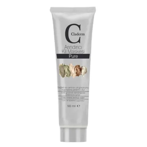 Claderm Pure Ingredient Clay Mask 50 ml