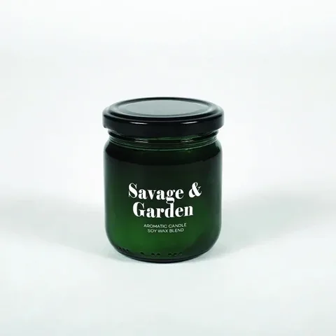 Rakle Grüner Savage Musk & Pfirsich Duftkerze - 110g